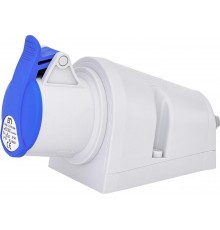 Розетка ETI EZ 1632 (16A, 230V, 2P+PE) White (4482034)