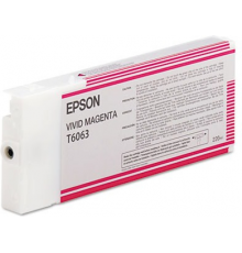 Картридж Epson Т6063 Мagenta vivid (C13T606300)