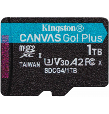 Карта пам'яті Kingston 1TB microSDXC сlass 10 UHS-I U3 V30 A2 Canvas Go Plus G4 (SDCG4/1TBSP)