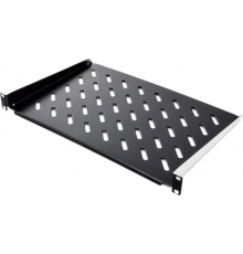 Полиця консольна 19" CMS 1U 200мм чорна