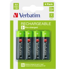Акумулятор Verbatim AA 2500mAh (1,2V 4 шт) (49517)