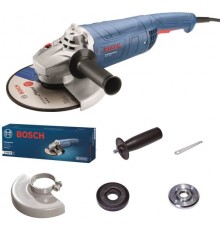 Кутова шліфувальна машина (болгарка) Bosch GWS 2200 Professional Blue (0.601.375.606)