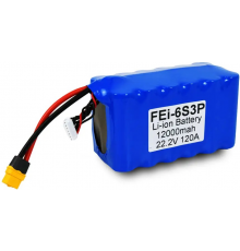 Акумулятор FPV-дрона LiitoKala FEi-6S3P 12000 mAh