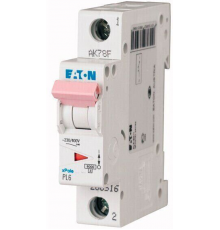 Автоматичний вимикач Eaton PL6-C25/1 (1п, 25А, C, 6кА)