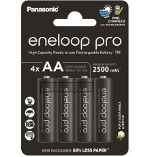 Акумулятор Panasonic Eneloop Pro AA 2500mAh (1,2V 4 шт) (BK-3HCDE/4CP)