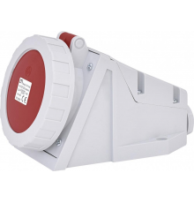 Розетка настінна ETI EZH-3253 (32A, 400V, 3P+N+PE) White (4482045)