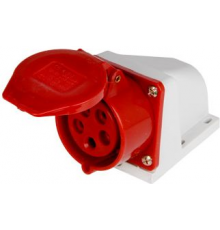 Розетка E.Next e.socket.pro.5.32 380В, 32А (125) Red (p012008)