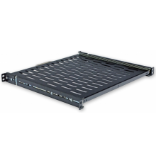 Полиця висувна CMS 19 ", 400мм, глибина (400..600 мм кріплення) чорна