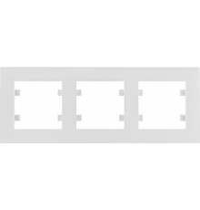 Рамка Hager WL5730 Lumina-Intens 3Х White