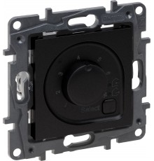 Терморегулятор Legrand Niloe Step Black (863542)