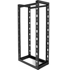 Стійка CMS 42U подвійна 1000 мм чорна (UA-OF42-D100-BK)