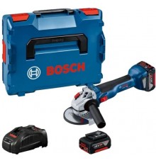 Кутова шліфувальна машина (болгарка) Bosch GWX 18V-10 Blue (0.601.9J4.004)