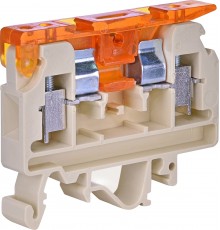 Клема гвинтова ETI VSV 4 під запобіжник з тримачем Beige (3901360)