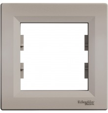 Рамка 1-постова Schneider Electric Asfora бронза (EPH5800169)
