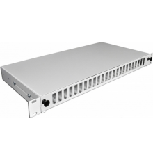 Патч-панель CMS 48, SC Duplex/LC Quad, 1U, 4xPG11 (UA-FOP24SCD-G)