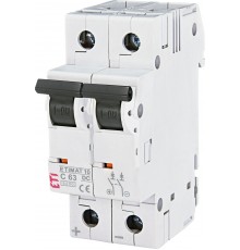 Автоматичний вимикач ETI ETIMAT 10-DC 2p C63 6kA (2138722)