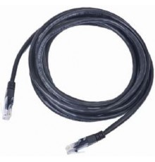 Патч-корд Cablexpert CAT5e UTP 1 м Black (PP12-1M/BK)