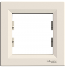 Рамка 1-постова Schneider Electric Asfora кремовий (EPH5800123)