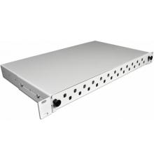 Патч-панель CMS 24, ST/FC, 1U, 4xPG11 (UA-FOP24ST-G)