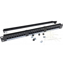 Патч-панель E-server 19" 24xRJ-45 UTP cat.6, 1U (WT-2089C-C6)