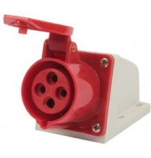 Розетка E.Next e.socket.pro.4.16 16А 380В Red (p012004)