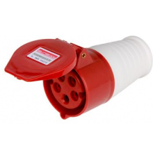 Розетка переносна E.Next e.socket.pro.5.16 380В, 16А Red (p012018)