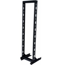 Стійка CMS 24U однорамна чорна (UA-OF24-S-BK)