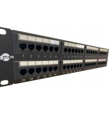 Патч-панель ATcom 19" 48хRJ-45 UTP 2U Сat.5е (P5148)