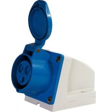 Розетка E.Next e.socket.pro.3.32 230В, 32А Blue (p012002)