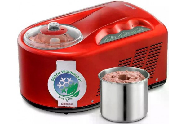 Апарат для виробництва морозива GELATO PRO 1700 UP I-GREEN червоний NEMOX