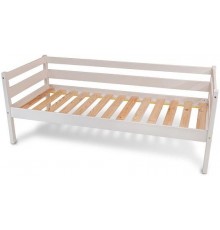 Підліткове ліжко babyson 2 White  80x190см