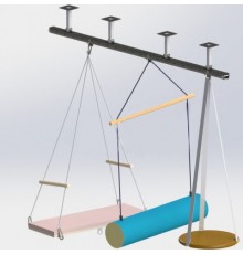 Підвісна система з кріпленнями на стелю для сенсорних підвісних тренажерів TIA-SPORT