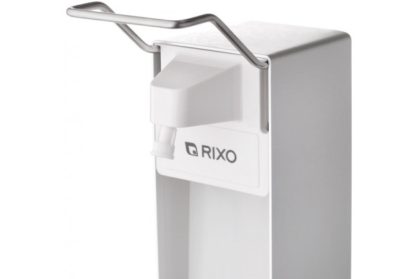 Ліктьовий дозатор антисептика та рідкого мила. Rixo Solido S110