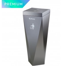 Кошик для сміття з поворотною кришкою Rixo Solido WB060G