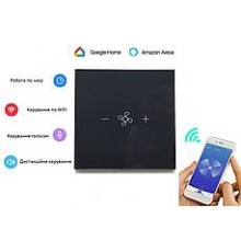 Регулятор обертів вентилятора SMART WI-FI з сенсорною панелью