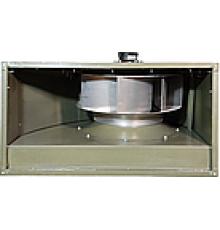 Прямокутний канальний вентилятор для прямокутних каналів ВКПН 4Е 800x500