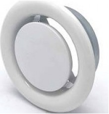 Анемостати витяжні металеві 125 мм