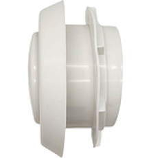 Анемостати ПВХ пластикові з фланцем та пружинним кріпленням 100 мм