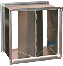 Зворотній клапан прямокутний вентиляційний Турбовент ОКП 900х500