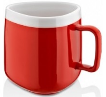 Трикутна чашка з подвійним кольором (червоний)
