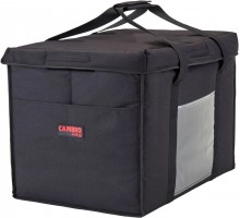 Ізольована сумка-переноска, складна, універсальна, Cambro, місткість: прибл. 78 л, 78 л, чорний, 535x355x(H)430 мм