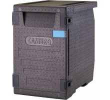 Термоконтейнер Cam GoBox фронтальне завантаження, GN 1/1, 86 л, Cambro,чорний, 640x440x(H)625mm