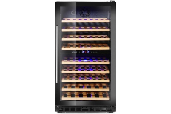 Винний холодильник,2-х зонний ,72 пляшки, , 232л, 220-240В/110Вт, 595х605х(В)1225мм
