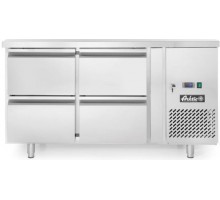 Холодильний стіл Profi Line 700 з 4 ящиками та тумбочкою - 230V / 250W - 0/8˚C - 1360x700x(H)850