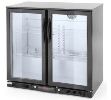 Шафа холодильна, 2-дверна 228 Л - 230V / 215W - 2/10˚C - 900x500x(H)900 mm