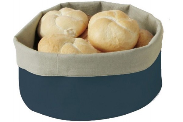 Мішок для хліба - круглий, синій ø250 мм