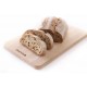 Дошка обробна для хліба, дерев'яна, 340x200x(H)14 мм.
