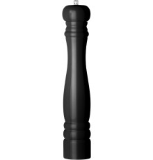 Млин для перцю дерев'яний, HENDI, чорний, ø65x(H)415 мм