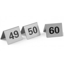 Набір табличок-номерів (49-60)