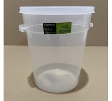 Круглий контейнер для зберігання продуктів 4,2 л з поліпропілену
